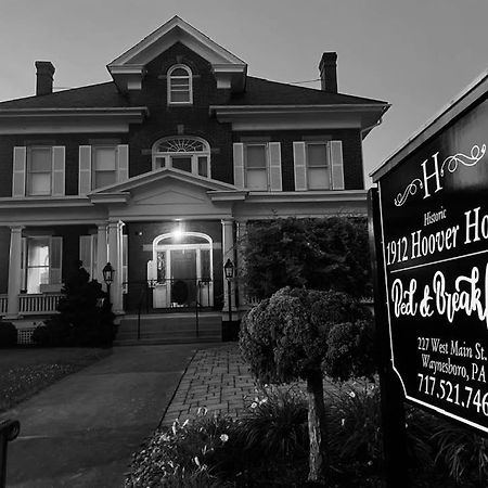 Historic 1912 Hoover House Bed And Breakfast Waynesboro Eksteriør billede